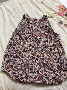 Floral Halter Tank Top