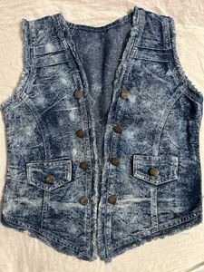 Denim Vest - Stylish Layer
