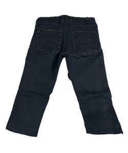 Black Demin Capri For Girls
