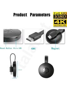 New WiFi Cromecaste Display Dongle DLNA Wireless