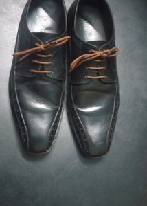 Original Brand Leather Black Shoes