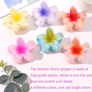 Flower Hair Claw Clips ( Pack of 4Pcs )