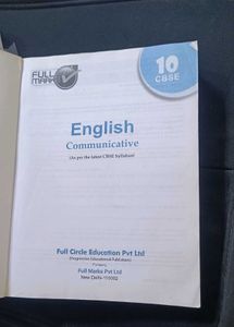 Class 10 English Textbook