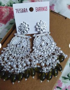 Elegant Kundan Dangle Earrings