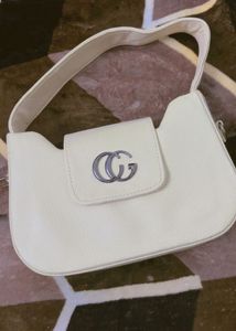Cream Handbag