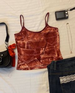 Y2K CAMI TOP 📮