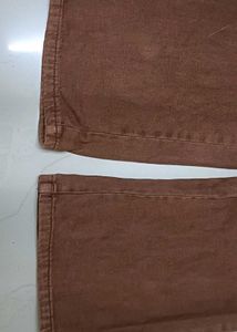 BROWN STRAIGHT JEANS