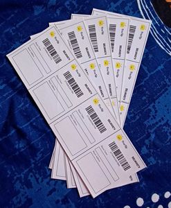 20 Sticky Shipping Label
