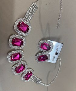 High Quality Jeweled Necklace &amp; Earring Sets