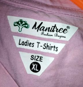 Pink Crop Tee