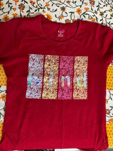 Red Graphic T-Shirt