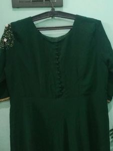 A-Line Kurti With Work