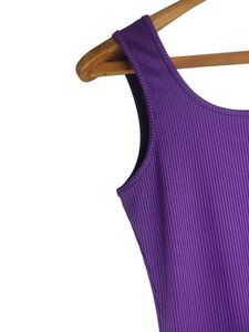 Purple Bodycon Mini Dress