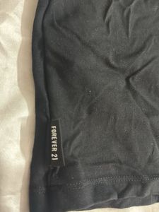 Forever 21 Black Crop Top