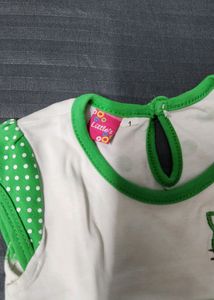 Green Dress For Newborn Girl Baby