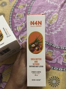 N4N Body Scrub &amp; Lotion