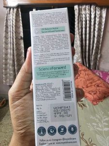 Wishcare Oil Balance Sunscreen