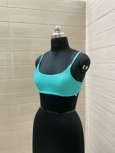 H&amp;M Blue Bikini Top