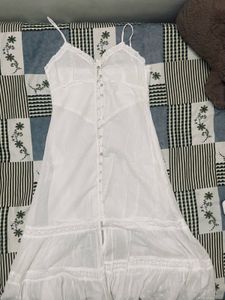 White Midi Dress
