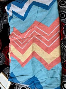 Colorful Geometric Rajai/Blanket cover