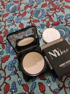 NY Bae Compact Powder with swiss beauty lipstick