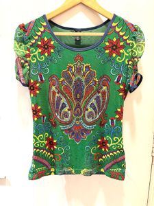 Beautiful Boho EmbellishmedImported  MeshTop