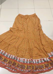 Beautiful Multi Colour Printed Skirt