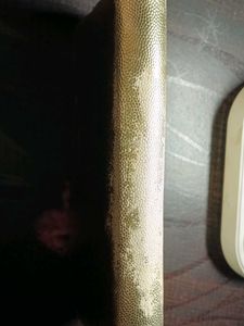 Vintage Gold Leather Wallet