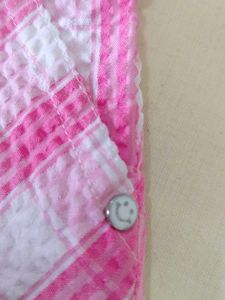 White And Pink Top Pant