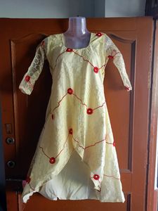 High Low Net Dress