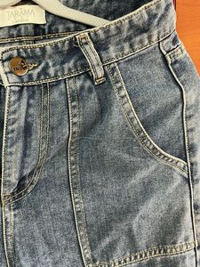 Wide Leg Denim Jeans