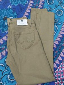 Khaki Casual Pants