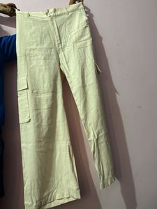 Vintage Cream Cargo Pants