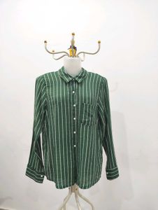 Striped Green Shirt