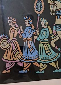 Royal Hand Painted Embossed Artwork