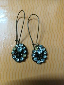 Black Dimond Earring