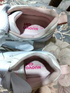 Girls White Shoes Japanese Brand