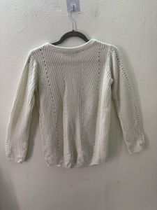 Annabelle White Sweater