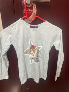Cute Girls Full Sleeves T Shirt