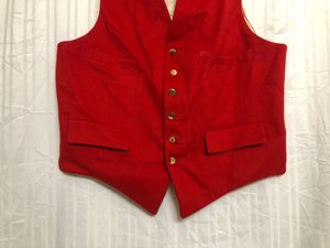 Morgan’s Red Formal Waistcoat