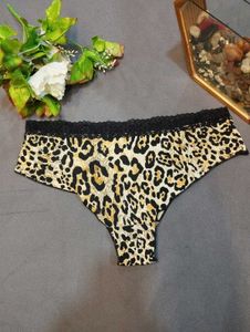 Leopard Print Laced Panties