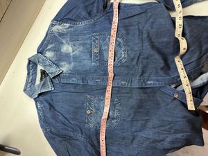 Smart Trendy Denim Stone Washed Shirt
