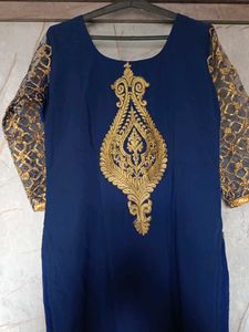 Heavy Full Embroidery Kurta Set