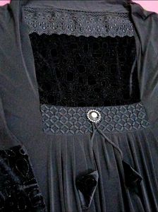 Elegant Black Abaya