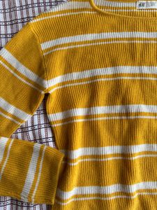 H&amp;M Striped Knit Top
