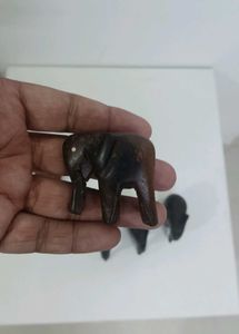 Elephant Family Figurine