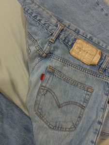 Light blue straight fit jeans