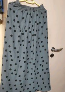 Crop Top With Long Skirt
