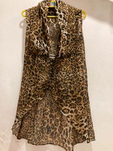 Cheetah Print Shrug