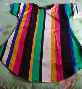 Multi Colour Tunic For Girls